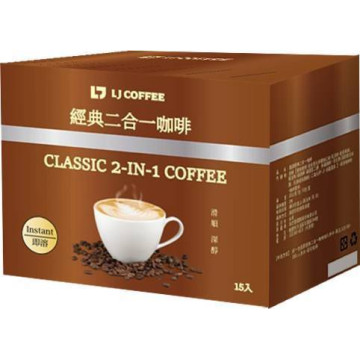 即溶二合一 馥列白咖啡